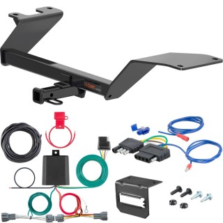 For 2018-2024 Nissan Kicks Trailer Hitch + Wiring 5 Pin Fits All Models Curt 11563 1-1/4 Tow Receiver For 2018-2024 Nissan Kicks Trailer Hitch + Wiring 5 Pin Fits All Models Curt 11563 1-1/4 Tow Receiver