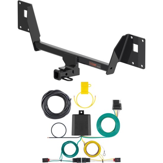For 2015-2017 VW Golf R Trailer Hitch + Wiring 4 Pin Fits All Models Curt 11564 56374 1-1/4 Tow Receiver For 2015-2017 VW Golf R Trailer Hitch + Wiring 4 Pin Fits All Models Curt 11564 56374 1-1/4 Tow Receiver