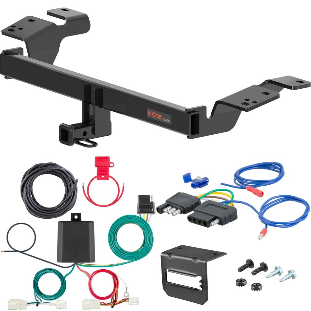For 2018-2024 Toyota Camry Trailer Hitch + Wiring 5 Pin Fits All Models Curt 11576 1-1/4 Tow Receiver For 2018-2024 Toyota Camry Trailer Hitch + Wiring 5 Pin Fits All Models Curt 11576 1-1/4 Tow Receiver