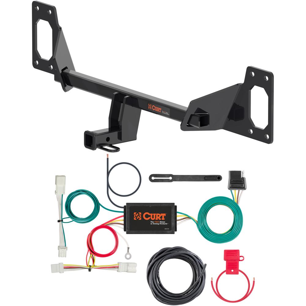 For 2016-2021 Honda Civic Trailer Hitch + Wiring 4 Pin Fits Coupe Except center exhaust Curt 11591 56324 1-1/4 Tow Receiver For 2016-2021 Honda Civic Trailer Hitch + Wiring 4 Pin Fits Coupe Except center exhaust Curt 11591 56324 1-1/4 Tow Receiver