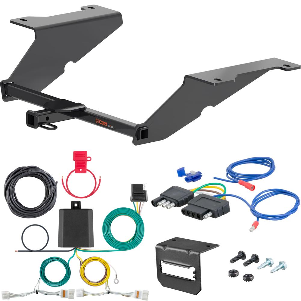 For 2020-2023 Hyundai Sonata Trailer Hitch + Wiring 5 Pin Except Hybrid Curt 11619 1-1/4 Tow Receiver For 2020-2023 Hyundai Sonata Trailer Hitch + Wiring 5 Pin Except Hybrid Curt 11619 1-1/4 Tow Receiver