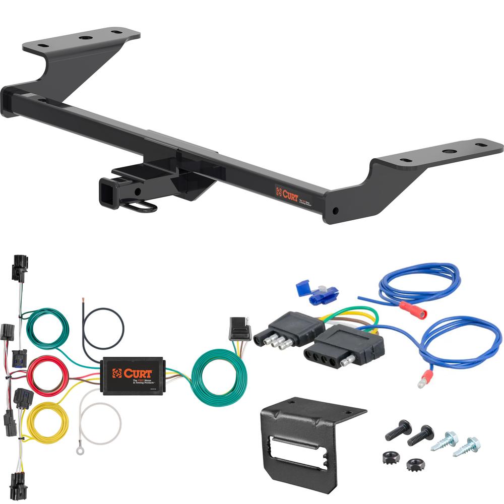 For 2020-2024 Kia Forte Trailer Hitch + Wiring 5 Pin Except GT Curt 11620 1-1/4 Tow Receiver For 2020-2024 Kia Forte Trailer Hitch + Wiring 5 Pin Except GT Curt 11620 1-1/4 Tow Receiver