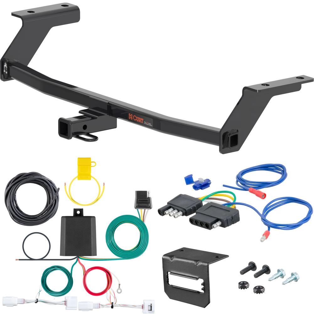 For 2019-2024 Mazda 3 Trailer Hitch + Wiring 5 Pin Fits Hatchback Curt 11633 1-1/4 Tow Receiver For 2019-2024 Mazda 3 Trailer Hitch + Wiring 5 Pin Fits Hatchback Curt 11633 1-1/4 Tow Receiver