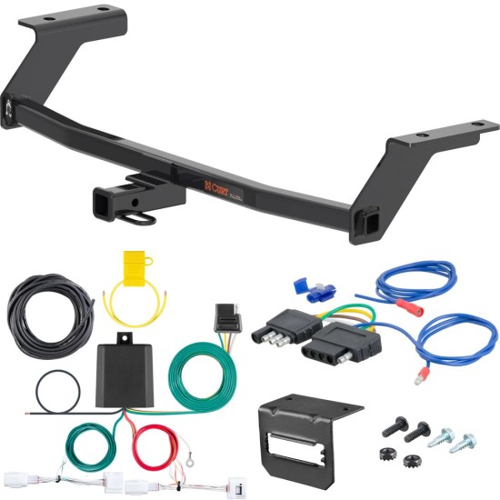 For 2019-2024 Mazda 3 Trailer Hitch + Wiring 5 Pin Fits Hatchback Curt 11633 1-1/4 Tow Receiver For 2019-2024 Mazda 3 Trailer Hitch + Wiring 5 Pin Fits Hatchback Curt 11633 1-1/4 Tow Receiver