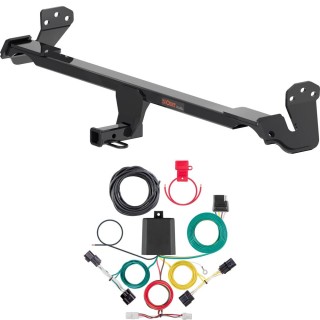 For 2022-2023 Hyundai Kona Trailer Hitch + Wiring 4 Pin Except electric Curt 11638 56504 1-1/4 Tow Receiver