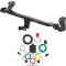 For 2022-2023 Hyundai Kona Trailer Hitch + Wiring 4 Pin Except electric Curt 11638 56504 1-1/4 Tow Receiver