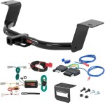 For 2013-2015 Honda Accord Trailer Hitch + Wiring 5 Pin Fits Sedan w/ LED Taillights Curt 11681 1-1/4 Tow Receiver