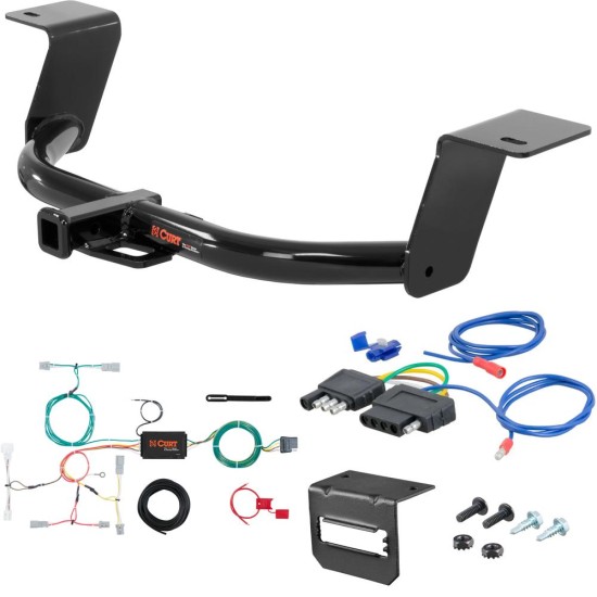 For 2016-2017 Honda Accord Trailer Hitch + Wiring 5 Pin Fits Sedan Excluding Touring & Hybrid Curt 11681 1-1/4 Tow Receiver For 2016-2017 Honda Accord Trailer Hitch + Wiring 5 Pin Fits Sedan Excluding Touring & Hybrid Curt 11681 1-1/4 Tow Receiver