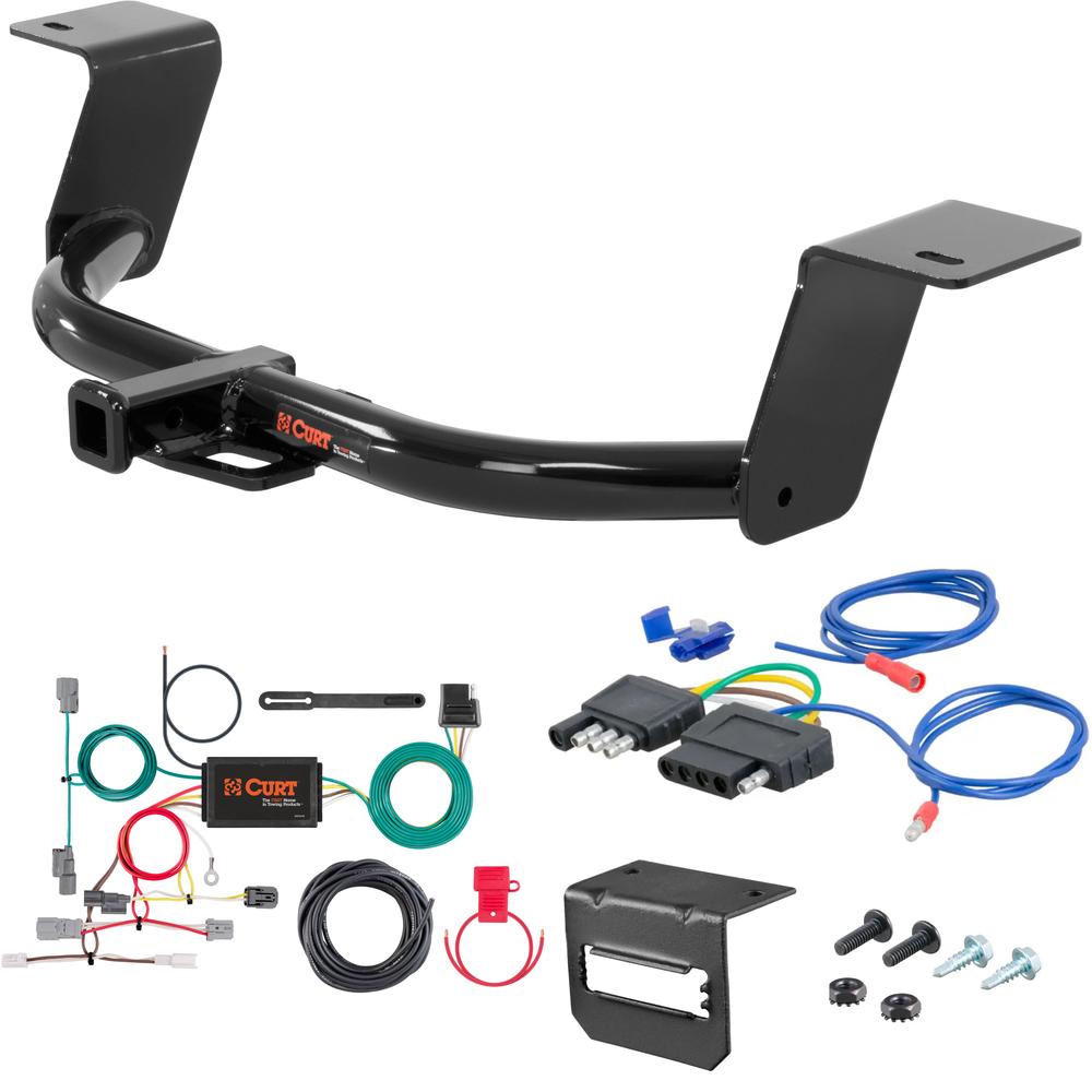 For 2016-2017 Honda Accord Trailer Hitch + Wiring 5 Pin Fits Coupe Curt 11681 1-1/4 Tow Receiver For 2016-2017 Honda Accord Trailer Hitch + Wiring 5 Pin Fits Coupe Curt 11681 1-1/4 Tow Receiver