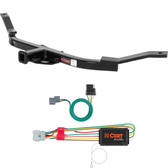 For 2007-2011 Honda Element Trailer Hitch + Wiring 4 Pin Except SC Curt 11700 56029 1-1/4 Tow Receiver For 2007-2011 Honda Element Trailer Hitch + Wiring 4 Pin Except SC Curt 11700 56029 1-1/4 Tow Receiver