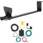 For 2003-2005 Mercedes C240 Trailer Hitch + Wiring 4 Pin Fits Wagon Curt 11824 59236 1-1/4 Tow Receiver