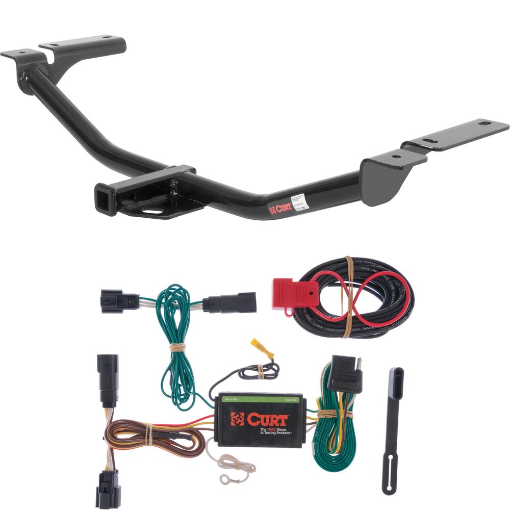 For 2011-2014 Ford Edge Trailer Hitch + Wiring 4 Pin Except EcoBoost Curt 12036 56120 1-1/4 Tow Receiver For 2011-2014 Ford Edge Trailer Hitch + Wiring 4 Pin Except EcoBoost Curt 12036 56120 1-1/4 Tow Receiver