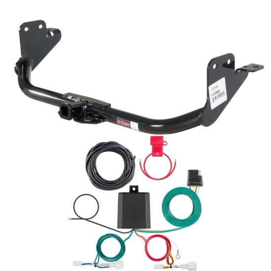 For 2020-2024 Mitsubishi Outlander Sport Trailer Hitch + Wiring 4 Pin Fits All Models Curt 12048 56482 1-1/4 Tow Receiver For 2020-2024 Mitsubishi Outlander Sport Trailer Hitch + Wiring 4 Pin Fits All Models Curt 12048 56482 1-1/4 Tow Receiver