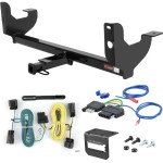 For 2008-2012 Chevy Malibu Trailer Hitch + Wiring 5 Pin Except Hybrid & LTZ Curt 12051 1-1/4 Tow Receiver