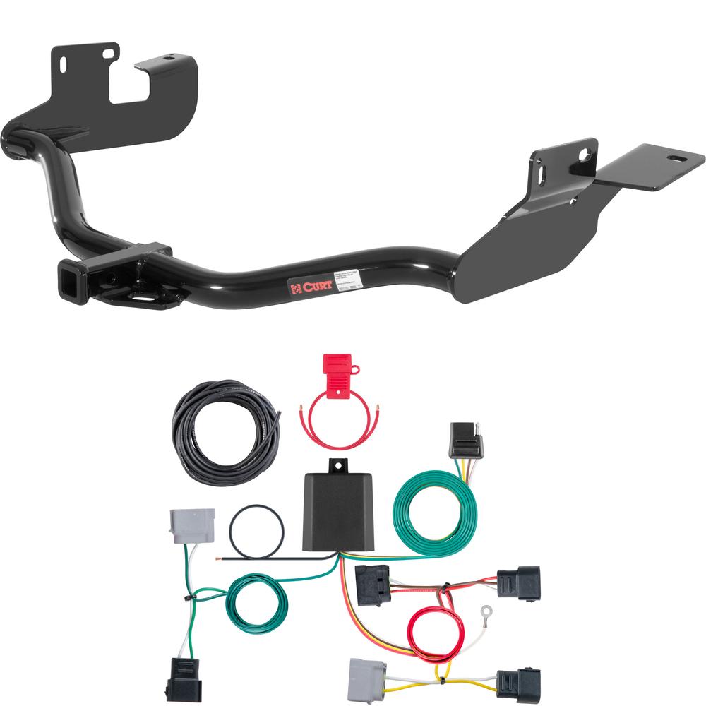 For 2005-2007 Ford Escape Trailer Hitch + Wiring 4 Pin Fits All Models Curt 12060 56345 1-1/4 Tow Receiver For 2005-2007 Ford Escape Trailer Hitch + Wiring 4 Pin Fits All Models Curt 12060 56345 1-1/4 Tow Receiver