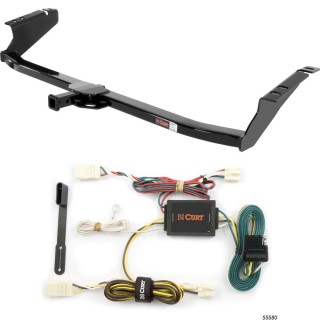 For 2004-2010 Toyota Sienna Trailer Hitch + Wiring 4 Pin Fits All Models Curt 12065 55580 1-1/4 Tow Receiver For 2004-2010 Toyota Sienna Trailer Hitch + Wiring 4 Pin Fits All Models Curt 12065 55580 1-1/4 Tow Receiver