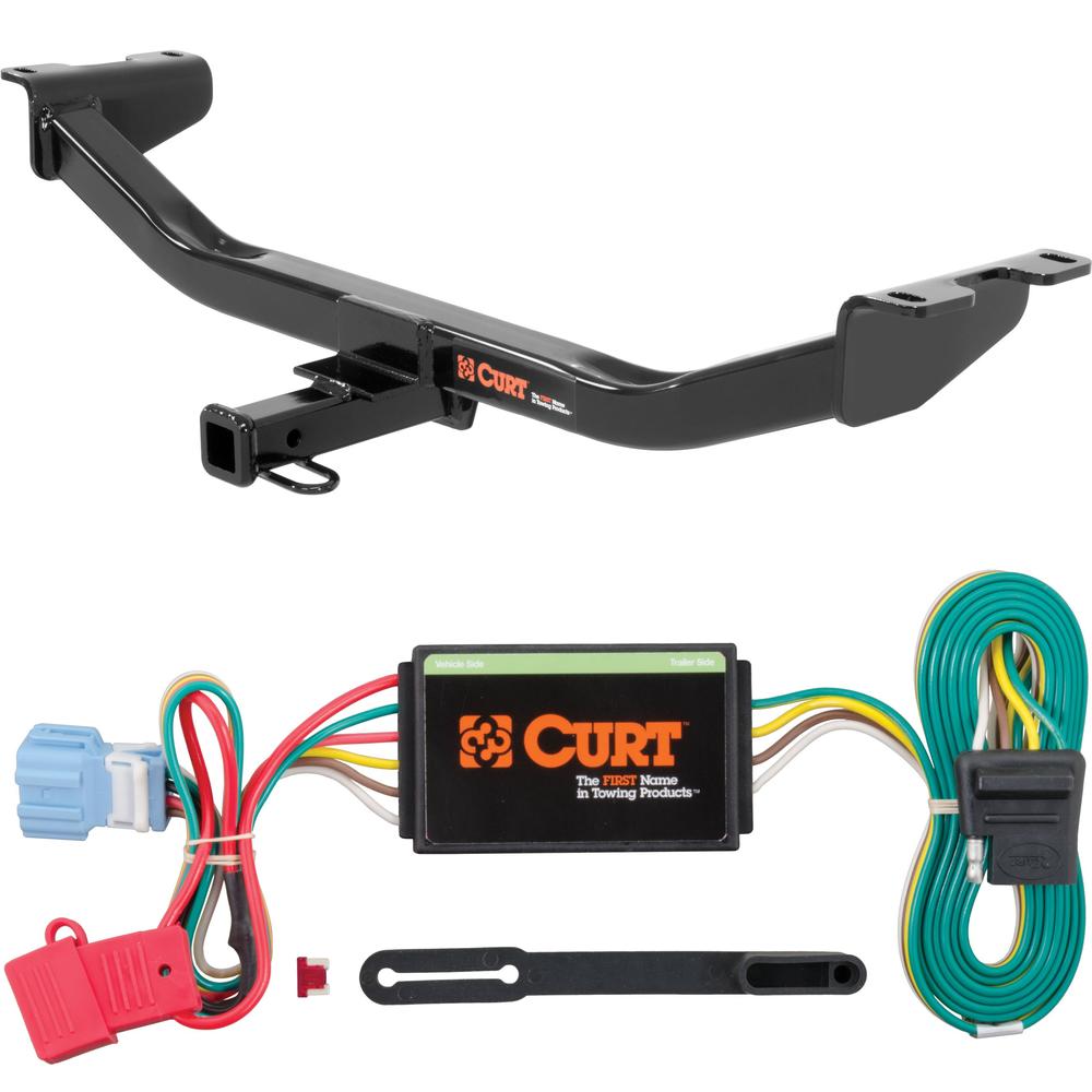 For 2013-2018 Acura RDX Trailer Hitch + Wiring 4 Pin Fits All Models Curt 12083 56008 1-1/4 Tow Receiver For 2013-2018 Acura RDX Trailer Hitch + Wiring 4 Pin Fits All Models Curt 12083 56008 1-1/4 Tow Receiver