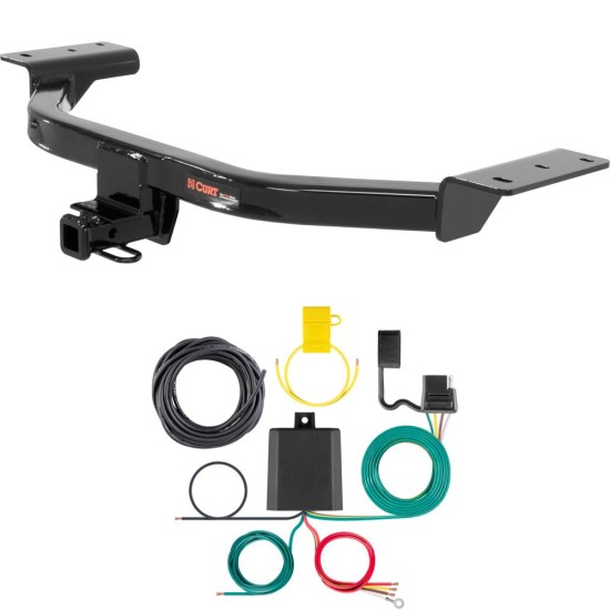 For 2013-2018 Ford C-Max Trailer Hitch + Wiring 4 Pin Fits All Models Curt 12092 59236 1-1/4 Tow Receiver For 2013-2018 Ford C-Max Trailer Hitch + Wiring 4 Pin Fits All Models Curt 12092 59236 1-1/4 Tow Receiver