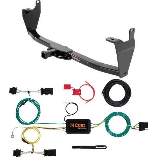 For 2015-2023 Jeep Renegade Trailer Hitch + Wiring 4 Pin Fits All Models Curt 12142 56274 1-1/4 Tow Receiver For 2015-2023 Jeep Renegade Trailer Hitch + Wiring 4 Pin Fits All Models Curt 12142 56274 1-1/4 Tow Receiver