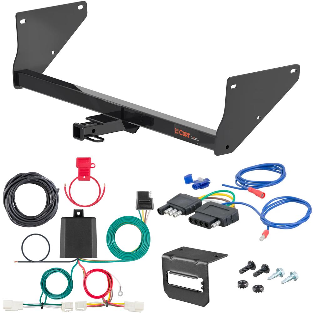 For 2019-2024 Toyota RAV4 Trailer Hitch + Wiring 5 Pin Fits All Models Curt 12200 1-1/4 Tow Receiver For 2019-2024 Toyota RAV4 Trailer Hitch + Wiring 5 Pin Fits All Models Curt 12200 1-1/4 Tow Receiver
