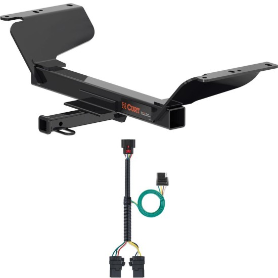 For 2018-2024 Chevy Equinox Trailer Hitch + Wiring 4 Pin Except Diesel Curt 12201 56429 1-1/4 Tow Receiver For 2018-2024 Chevy Equinox Trailer Hitch + Wiring 4 Pin Except Diesel Curt 12201 56429 1-1/4 Tow Receiver