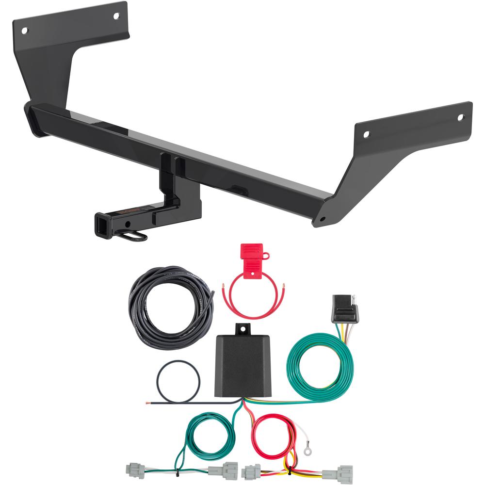 For 2021-2024 Nissan Rogue Trailer Hitch + Wiring 4 Pin Fits All Models Curt 12202 56459 1-1/4 Tow Receiver For 2021-2024 Nissan Rogue Trailer Hitch + Wiring 4 Pin Fits All Models Curt 12202 56459 1-1/4 Tow Receiver