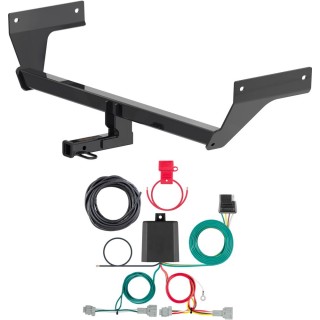 For 2021-2024 Nissan Rogue Trailer Hitch + Wiring 4 Pin Fits All Models Curt 12202 56459 1-1/4 Tow Receiver For 2021-2024 Nissan Rogue Trailer Hitch + Wiring 4 Pin Fits All Models Curt 12202 56459 1-1/4 Tow Receiver