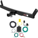 For 1998-2000 Volvo V70 Trailer Hitch + Wiring 4 Pin Fits All Models Curt 12211 59236 1-1/4 Tow Receiver For 1998-2000 Volvo V70 Trailer Hitch + Wiring 4 Pin Fits All Models Curt 12211 59236 1-1/4 Tow Receiver