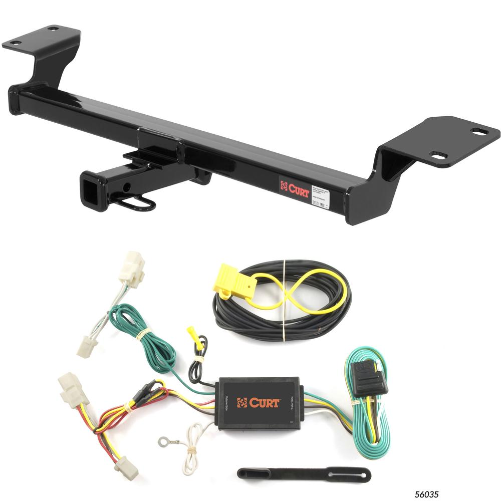 For 2009-2013 Toyota Matrix Trailer Hitch + Wiring 4 Pin Fits All Models Curt 12228 56035 1-1/4 Tow Receiver