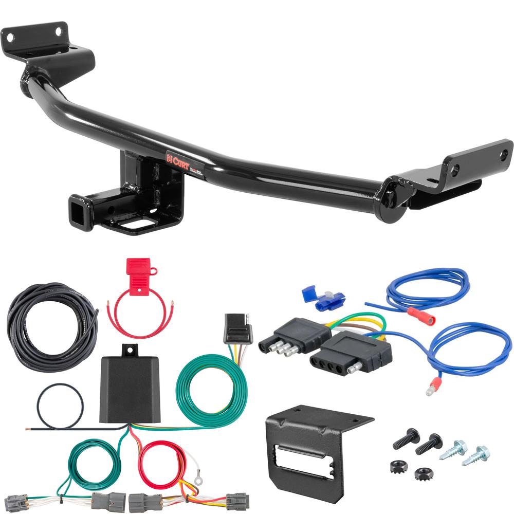 For 2016-2018 Hyundai Tucson Trailer Hitch + Wiring 5 Pin Fits All Models Curt 12241 1-1/4 Tow Receiver For 2016-2018 Hyundai Tucson Trailer Hitch + Wiring 5 Pin Fits All Models Curt 12241 1-1/4 Tow Receiver