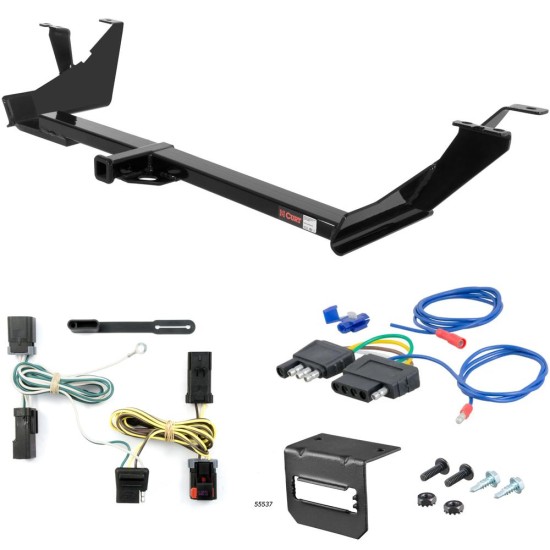 For 2004-2007 Dodge Caravan Trailer Hitch + Wiring 5 Pin Fits w/ Stow-n-Go Curt 12289 1-1/4 Tow Receiver For 2004-2007 Dodge Caravan Trailer Hitch + Wiring 5 Pin Fits w/ Stow-n-Go Curt 12289 1-1/4 Tow Receiver