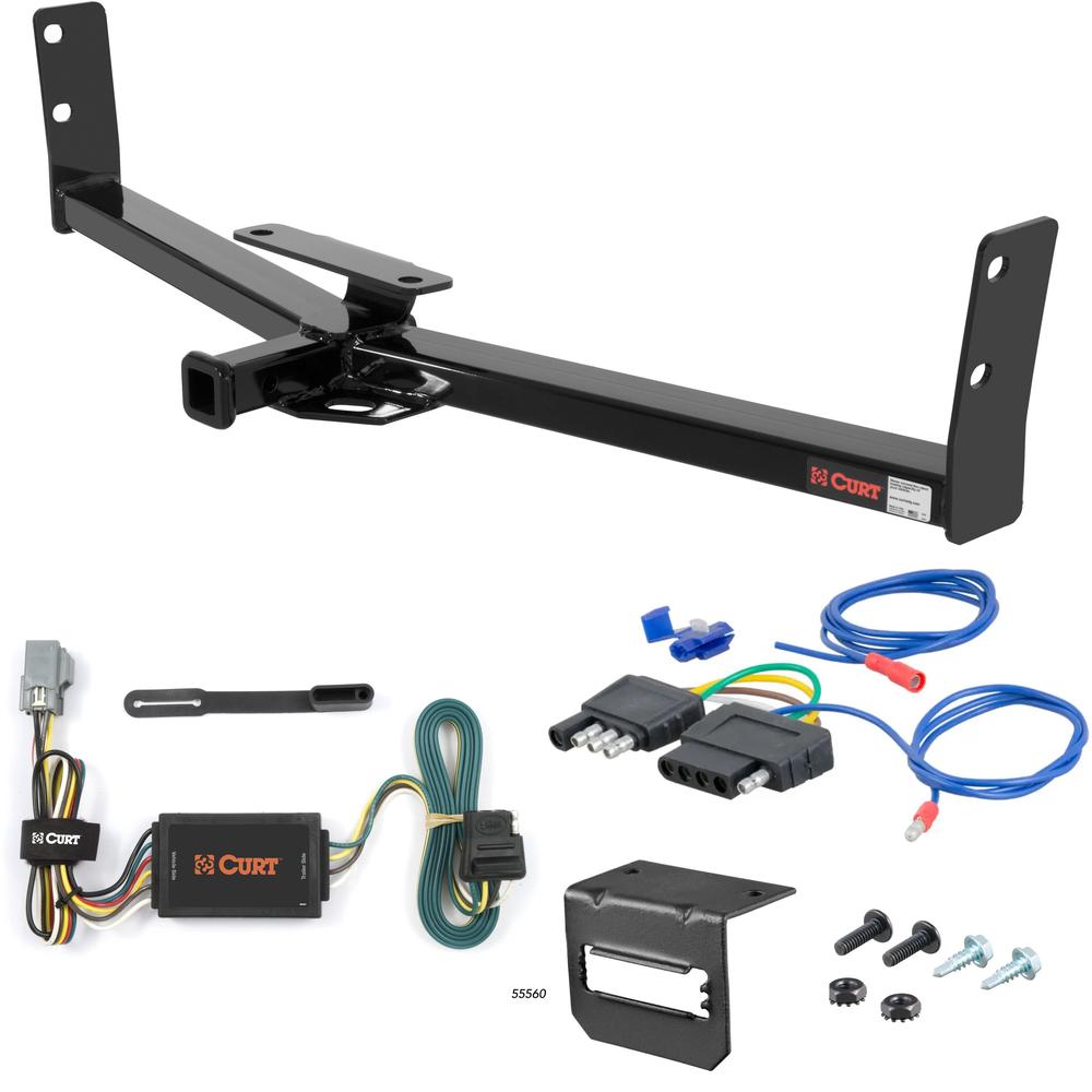 For 2006 Pontiac Torrent Trailer Hitch + Wiring 5 Pin Fits All Models Curt 12291 1-1/4 Tow Receiver For 2006 Pontiac Torrent Trailer Hitch + Wiring 5 Pin Fits All Models Curt 12291 1-1/4 Tow Receiver