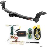 For 2007-2009 Toyota Camry Trailer Hitch + Wiring 4 Pin Except Hybrid & SE Curt 12343 55567 1-1/4 Tow Receiver For 2007-2009 Toyota Camry Trailer Hitch + Wiring 4 Pin Except Hybrid & SE Curt 12343 55567 1-1/4 Tow Receiver