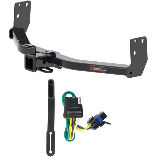 For 2010-2016 Cadillac SRX Trailer Hitch + Wiring 4 Pin Fits w/ factory Tow Package Curt 13002 56096 2 inch Tow Receiver For 2010-2016 Cadillac SRX Trailer Hitch + Wiring 4 Pin Fits w/ factory Tow Package Curt 13002 56096 2 inch Tow Receiver