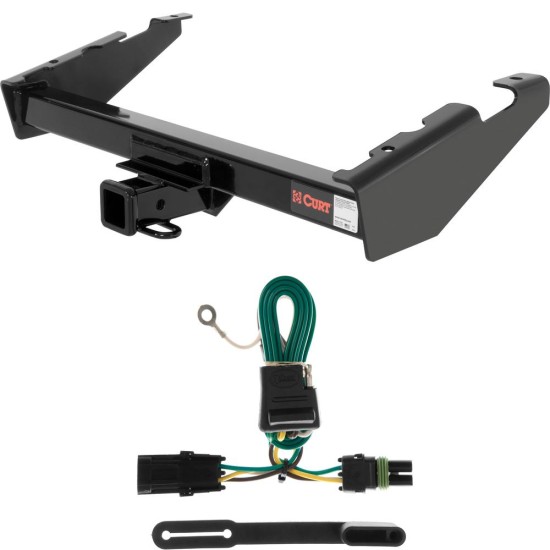 For 1985-1991 Chevy Suburban Trailer Hitch + Wiring 4 Pin Fits All Models Curt 13017 55312 2 inch Tow Receiver For 1985-1991 Chevy Suburban Trailer Hitch + Wiring 4 Pin Fits All Models Curt 13017 55312 2 inch Tow Receiver