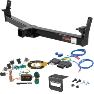 For 1995-2001 Ford Explorer Trailer Hitch + Wiring 5 Pin Except oversized spare tire & Sport Models Curt 13033 2 inch Tow Receiver For 1995-2001 Ford Explorer Trailer Hitch + Wiring 5 Pin Except oversized spare tire & Sport Models Curt 13033 2 inch Tow Receiver