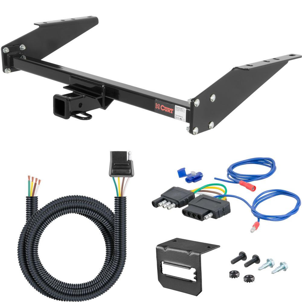 For 1995-2005 GMC Safari Trailer Hitch + Wiring 5 Pin Fits All (16" spare requires relocation) Curt 13035 2 inch Tow Receiver For 1995-2005 GMC Safari Trailer Hitch + Wiring 5 Pin Fits All (16" spare requires relocation) Curt 13035 2 inch Tow Receiver