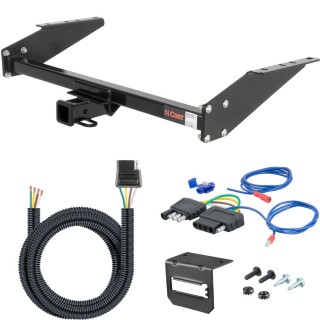 For 1995-2005 GMC Safari Trailer Hitch + Wiring 5 Pin Fits All (16" spare requires relocation) Curt 13035 2 inch Tow Receiver For 1995-2005 GMC Safari Trailer Hitch + Wiring 5 Pin Fits All (16" spare requires relocation) Curt 13035 2 inch Tow Receiver
