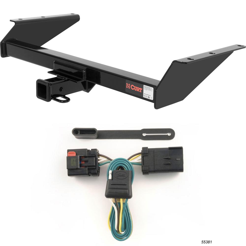 For 2005-2007 Jeep Liberty Trailer Hitch + Wiring 4 Pin Fits w/ Tow Prep Package Curt 13044 55381 2 inch Tow Receiver For 2005-2007 Jeep Liberty Trailer Hitch + Wiring 4 Pin Fits w/ Tow Prep Package Curt 13044 55381 2 inch Tow Receiver