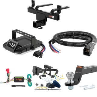 For 2006-2007 Subaru B9 Tribeca Tow Package Camp n' Field Trailer Hitch + Brake Controller Curt Assure 51160 Proportional Up To 4 Axles + 7 Way Trailer Wiring Plug & 2-5/16" ball 4 inch drop Except Sport Curt 13046 2 inch Tow Receiver For 2006-2007 Subaru B9 Tribeca Tow Package Camp n' Field Trailer Hitch + Brake Controller Curt Assure 51160 Proportional Up To 4 Axles + 7 Way Trailer Wiring Plug & 2-5/16" ball 4 inch drop Except Sport Curt 13046 2 inch Tow Receiver