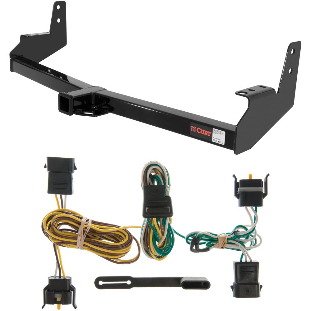 For 1997-2002 Ford Expedition Trailer Hitch + Wiring 4 Pin Fits w/ Factory 4-Flat Curt 13049 55344 2 inch Tow Receiver For 1997-2002 Ford Expedition Trailer Hitch + Wiring 4 Pin Fits w/ Factory 4-Flat Curt 13049 55344 2 inch Tow Receiver