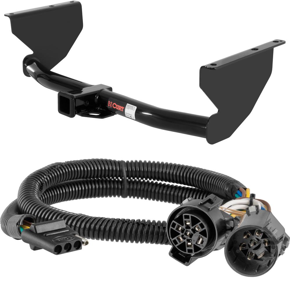 For 2000-2004 Jeep Grand Cherokee Trailer Hitch + Wiring 4 Pin Fits Models w/ USCAR 7-way All Including Laredo & w/ Skid Shield Curt 13051 55384 2 inch Tow Receiver For 2000-2004 Jeep Grand Cherokee Trailer Hitch + Wiring 4 Pin Fits Models w/ USCAR 7-way All Including Laredo & w/ Skid Shield Curt 13051 55384 2 inch Tow Receiver