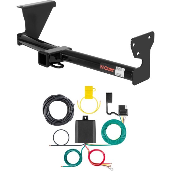 For 2008-2015 Land Rover LR2 Trailer Hitch + Wiring 4 Pin Fits All Models Curt 13052 59236 2 inch Tow Receiver For 2008-2015 Land Rover LR2 Trailer Hitch + Wiring 4 Pin Fits All Models Curt 13052 59236 2 inch Tow Receiver