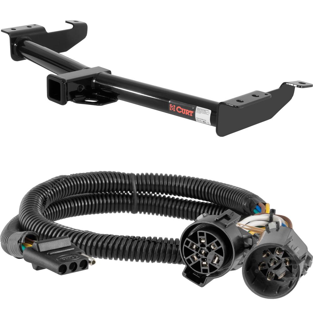 For 2009-2014 Ford E250 Trailer Hitch + Wiring 4 Pin Fits Models w/ USCAR 7-way Except Cutaway Chassis or Shuttle Bus Curt 13055 55384 2 inch Tow Receiver For 2009-2014 Ford E250 Trailer Hitch + Wiring 4 Pin Fits Models w/ USCAR 7-way Except Cutaway Chassis or Shuttle Bus Curt 13055 55384 2 inch Tow Receiver