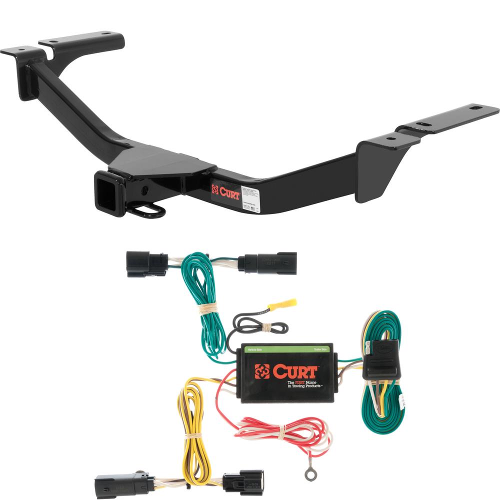 For 2011-2015 Lincoln MKX Trailer Hitch + Wiring 4 Pin Fits All Models Curt 13067 56121 2 inch Tow Receiver For 2011-2015 Lincoln MKX Trailer Hitch + Wiring 4 Pin Fits All Models Curt 13067 56121 2 inch Tow Receiver