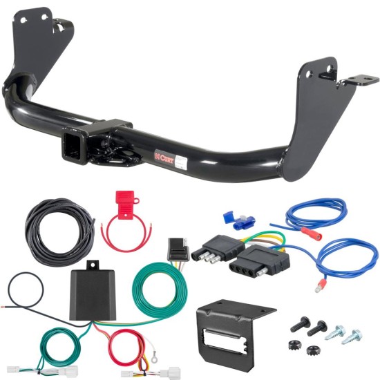 For 2020-2024 Mitsubishi Outlander Sport Trailer Hitch + Wiring 5 Pin Fits All Models Curt 13079 2 inch Tow Receiver For 2020-2024 Mitsubishi Outlander Sport Trailer Hitch + Wiring 5 Pin Fits All Models Curt 13079 2 inch Tow Receiver