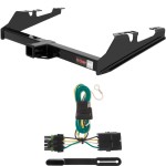For 1988-2000 Chevy C/K Pickup Trailer Hitch + Wiring 4 Pin Fits Pickup - Standard or Step Bumper Curt 13082 55315 2 inch Tow Receiver For 1988-2000 Chevy C/K Pickup Trailer Hitch + Wiring 4 Pin Fits Pickup - Standard or Step Bumper Curt 13082 55315 2 inch Tow Receiver