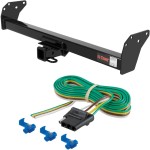 For 1983-1994 Chevy S10 Blazer Trailer Hitch + Wiring 4 Pin Fits All Models Curt 13083 58044 2 inch Tow Receiver For 1983-1994 Chevy S10 Blazer Trailer Hitch + Wiring 4 Pin Fits All Models Curt 13083 58044 2 inch Tow Receiver