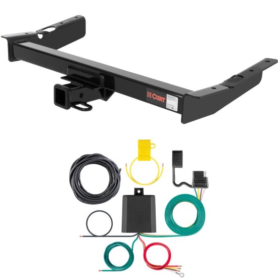 For 1999-2002 Ford Windstar Trailer Hitch + Wiring 4 Pin Fits All Models Curt 13085 59236 2 inch Tow Receiver For 1999-2002 Ford Windstar Trailer Hitch + Wiring 4 Pin Fits All Models Curt 13085 59236 2 inch Tow Receiver