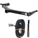 For 2001-2002 Toyota 4Runner Trailer Hitch + Wiring 4 Pin Fits w/ Factory 4-Flat Curt 13087 55245 2 inch Tow Receiver For 2001-2002 Toyota 4Runner Trailer Hitch + Wiring 4 Pin Fits w/ Factory 4-Flat Curt 13087 55245 2 inch Tow Receiver